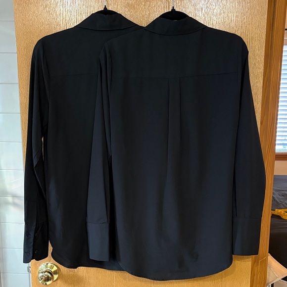 Prologue Bundle Of 2 Black Button Down Shirts-XS - Picture 2 of 10